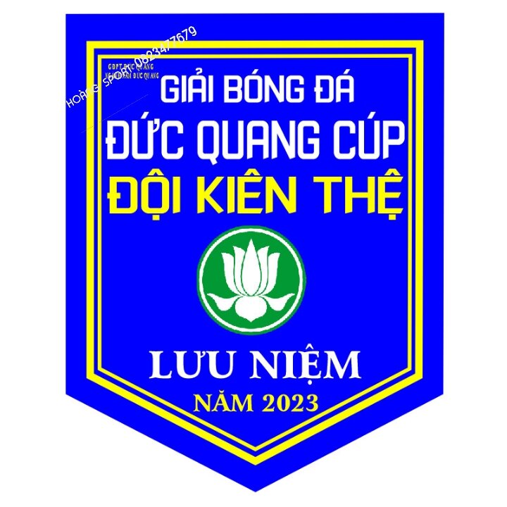 Cờ lưu niệm in theo yêu cầu