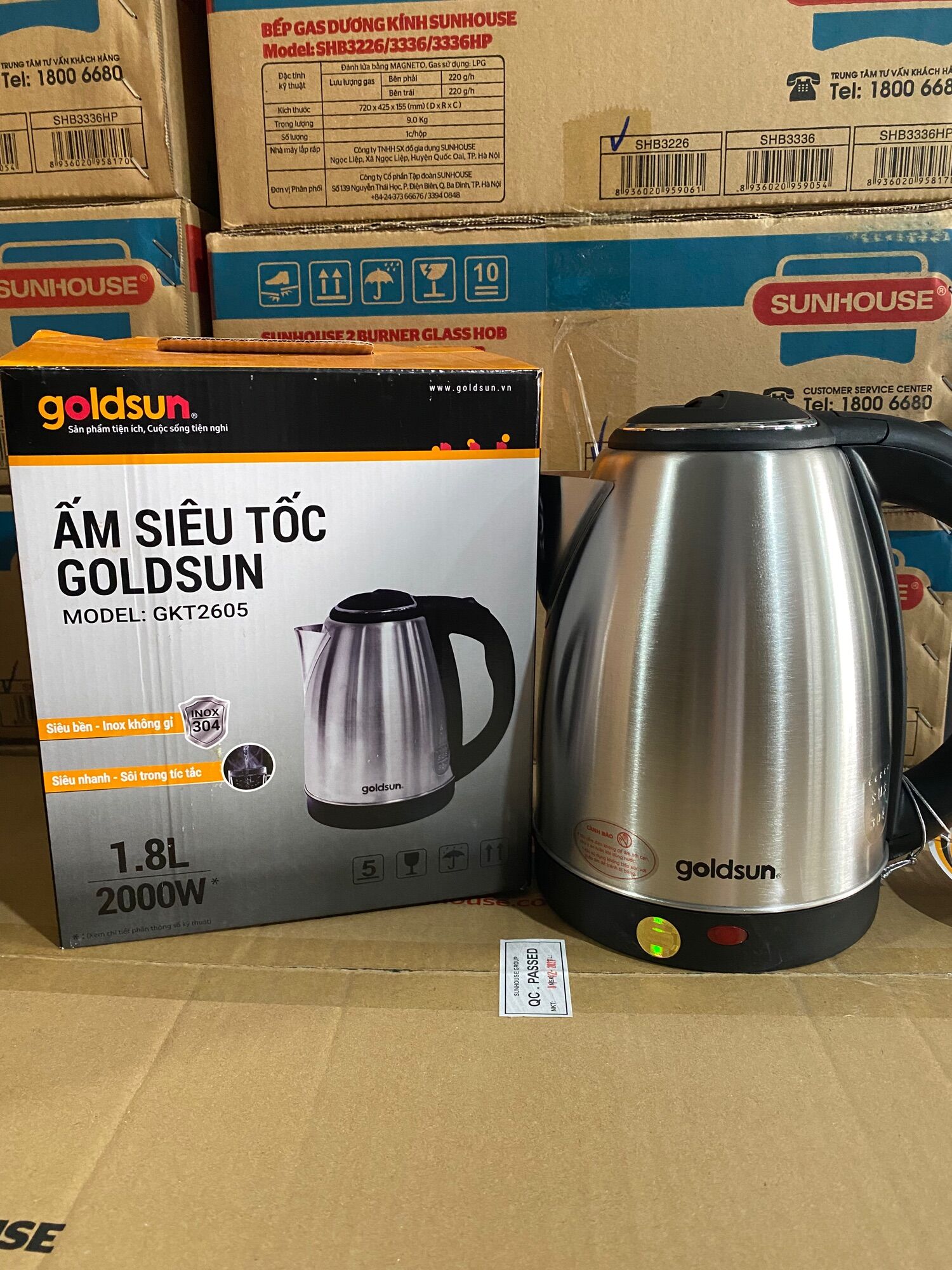 Ấm siêu tốc Goldsun GKT2605
