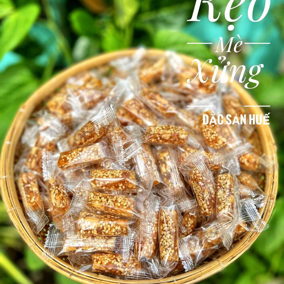 Kẹo mè xửng dẻo đậu nhà làm 500g