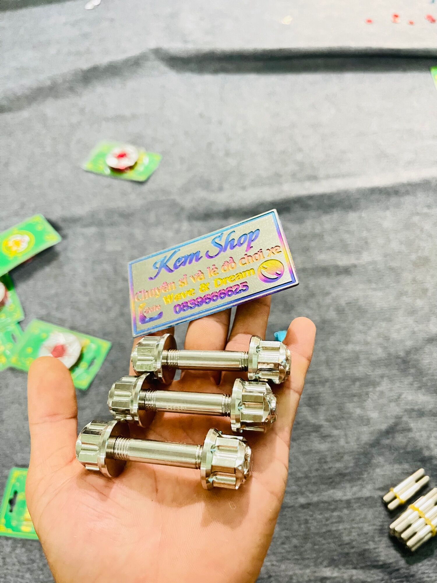Combo Trục Cốt Tán Bắt Chân Phuộn Winner Ex 150 Sonic