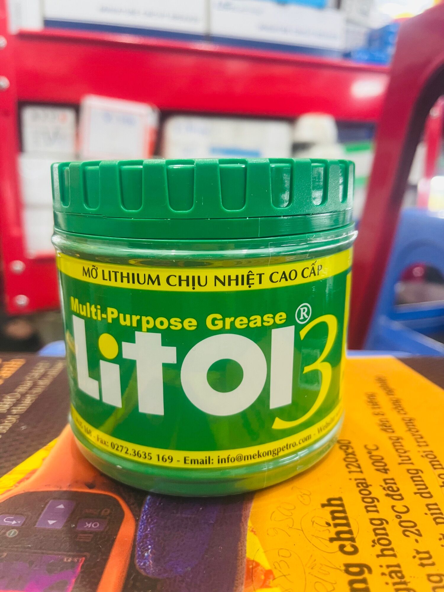 Mỡ bò chịu nhiệt Litol3