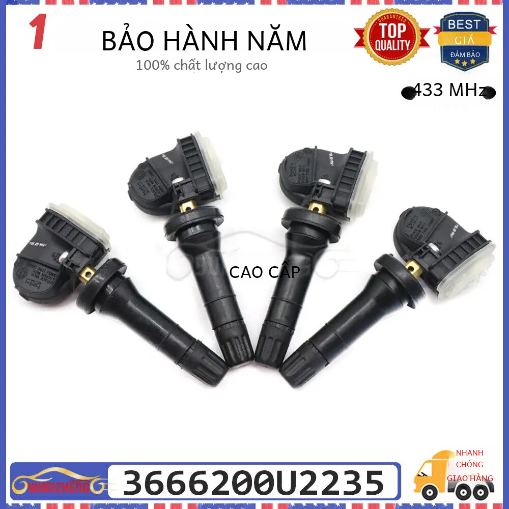 3666200U2235 Tpms Giám Sát Áp Suất Lốp Cảm Biến Cho Jac S3 Phụ Kiện Xe Hơi Bánh Xe Cảm Biến Áp Suất Tự Động Một Phần