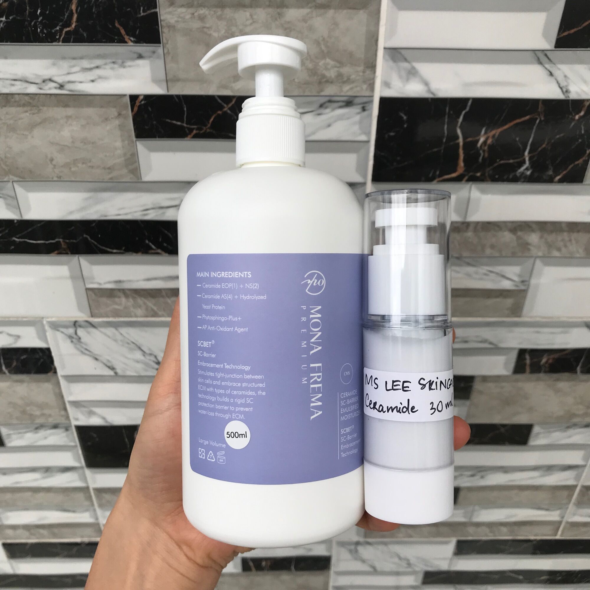 Tinh chất Ceramide Mona Frema SC-Barier Emulsified Moisturizer 50ml