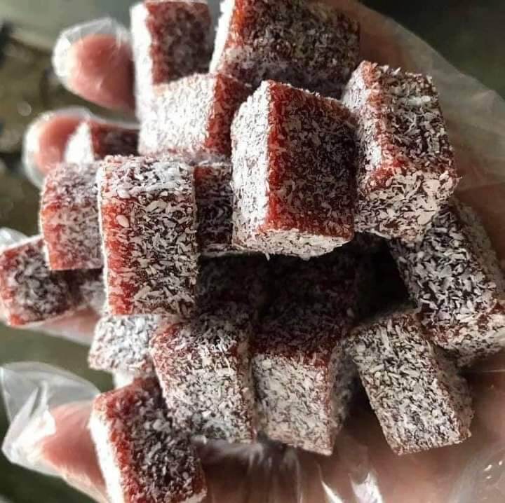 500g kẹo chuối phủ cơm dừa sáp