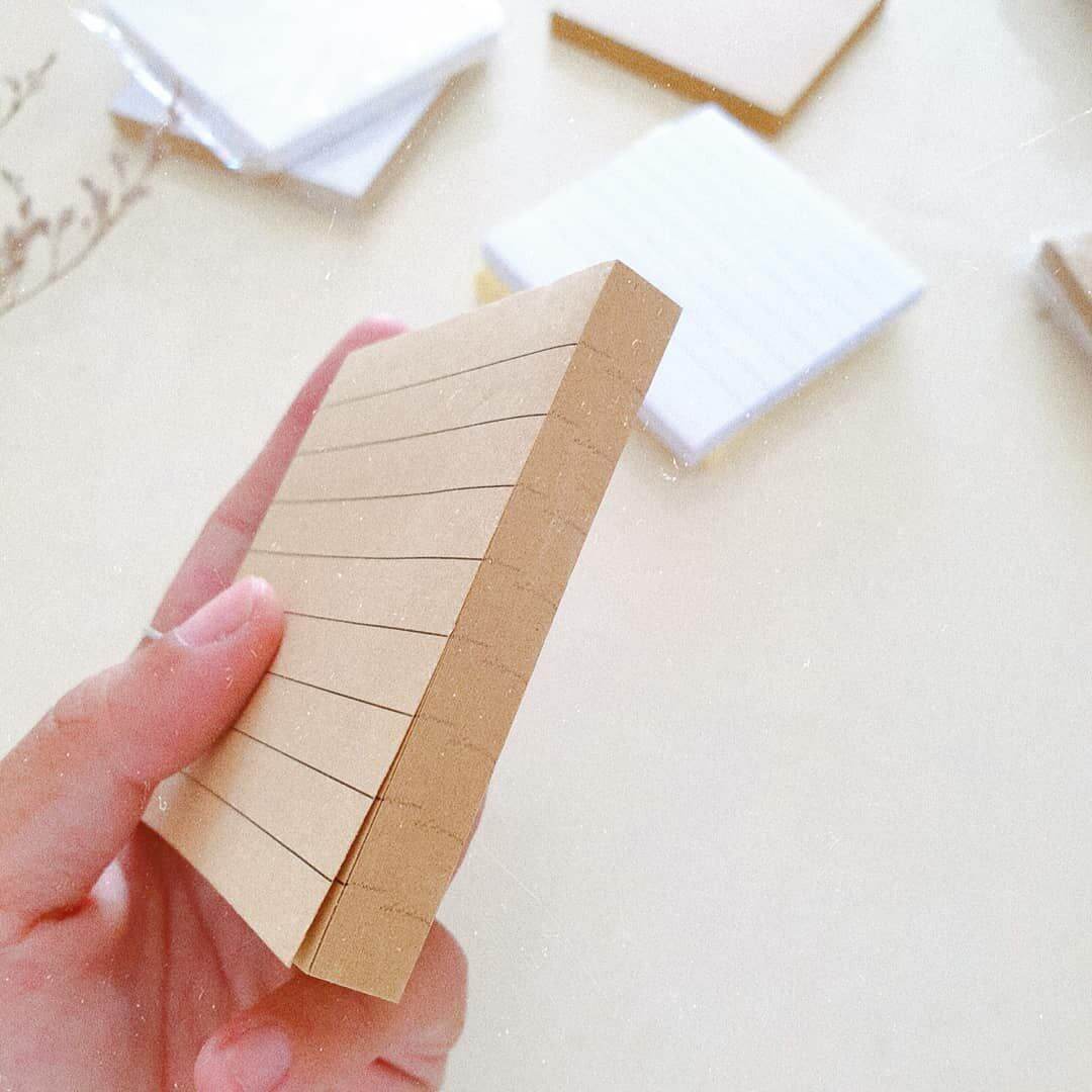 [ Tiệm Tháng Tư ] Giấy note kẻ ngang