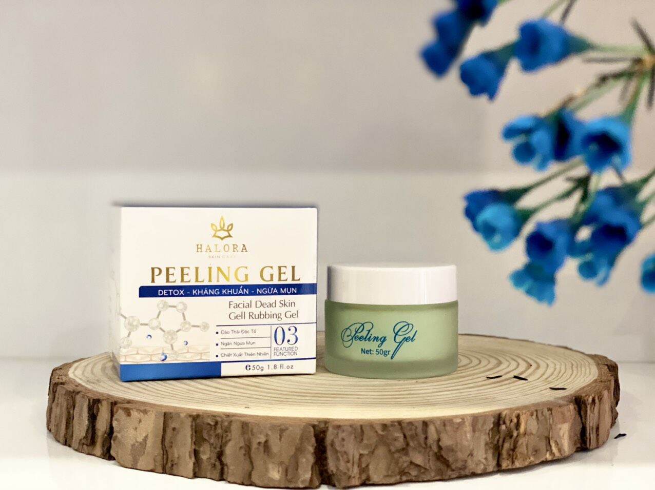 Gel tẩy tế bào chết halora