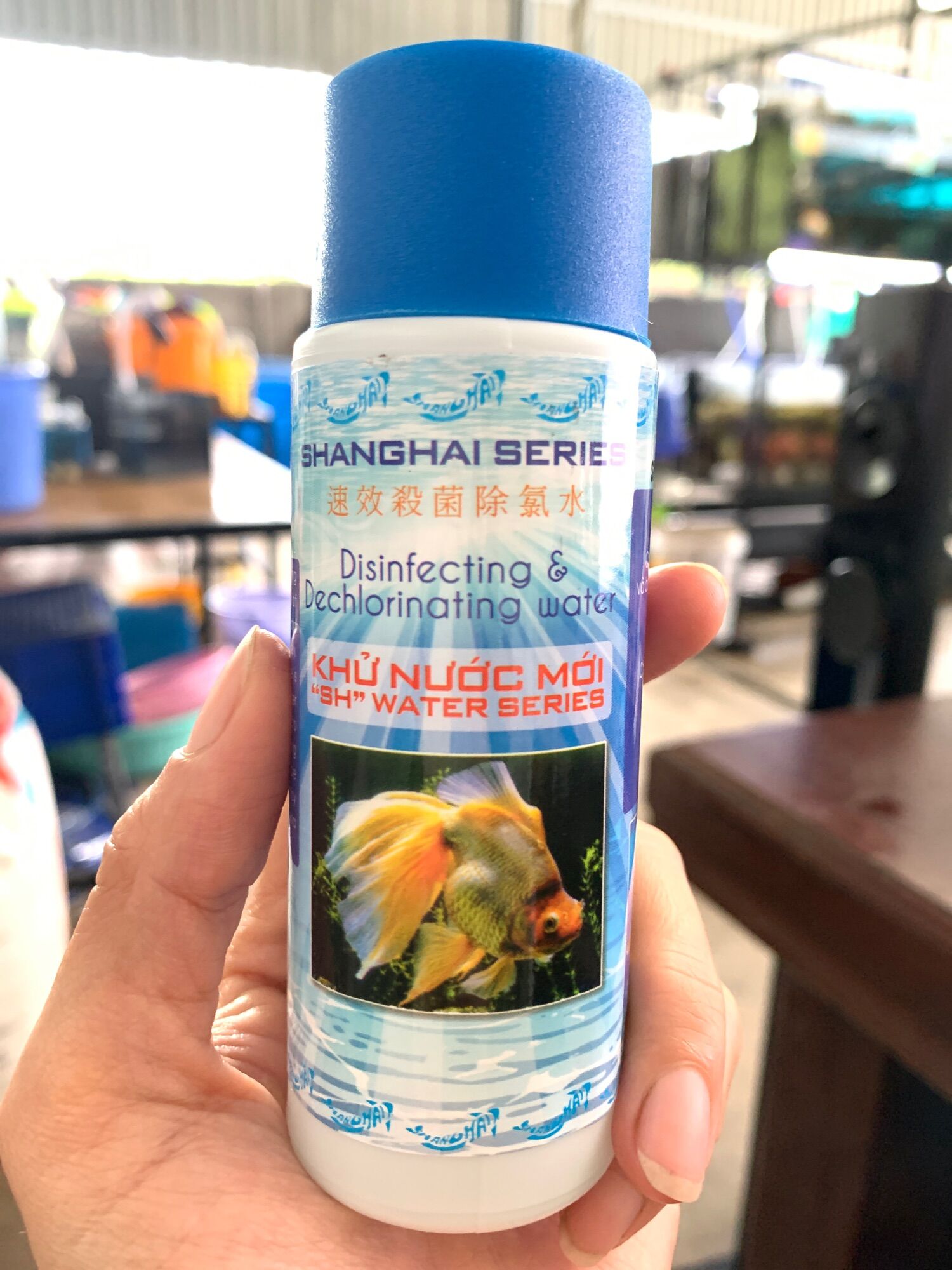 Dung dịch khử nước mới cho hồ cá SHANGHAI SERIES