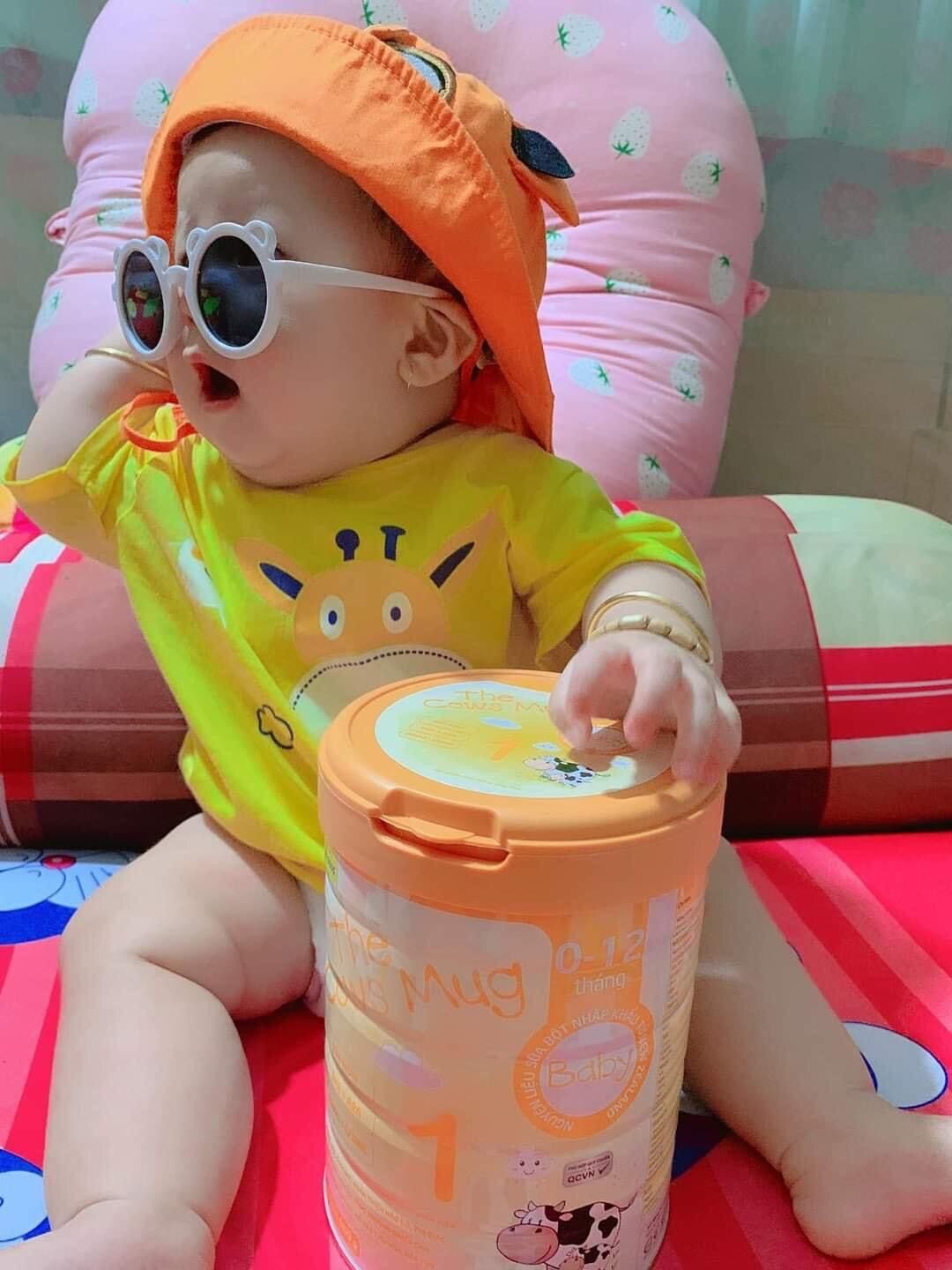 Sữa The cows mug số 1 ( 0-12 tháng tuổi) giúp bé phát triển toàn diện