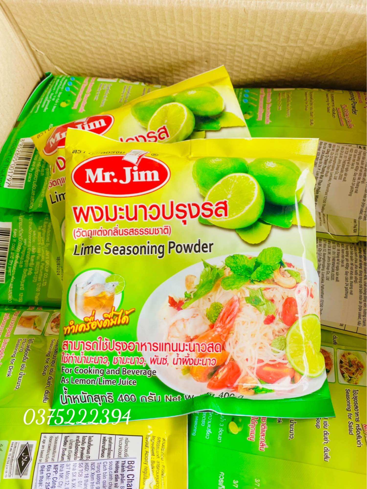 Bột chanh mr.jim thái - 400gr/gói
