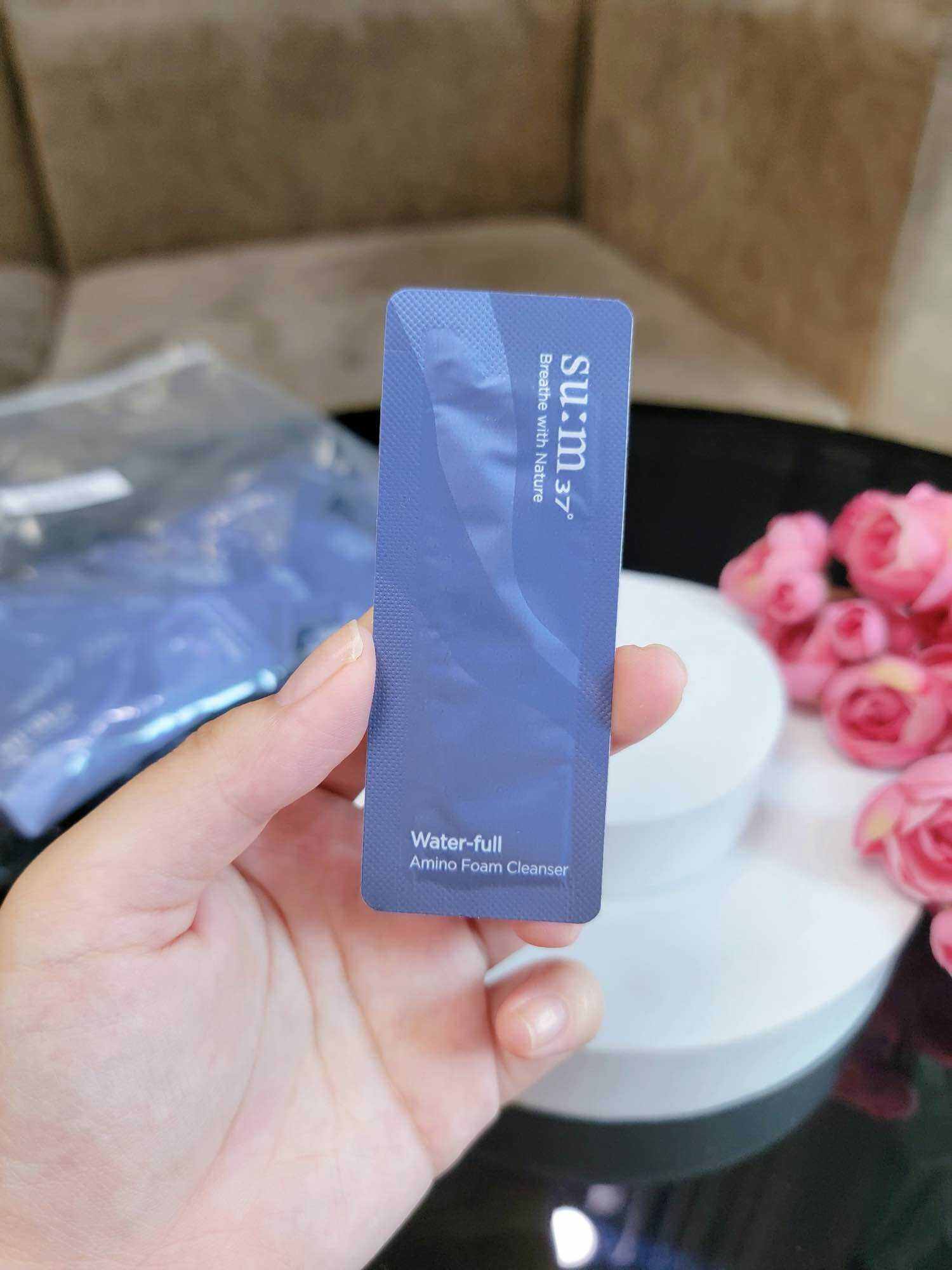 10 gói sữa rửa mặt sum xanh cho da dầu và da hỗn hợp