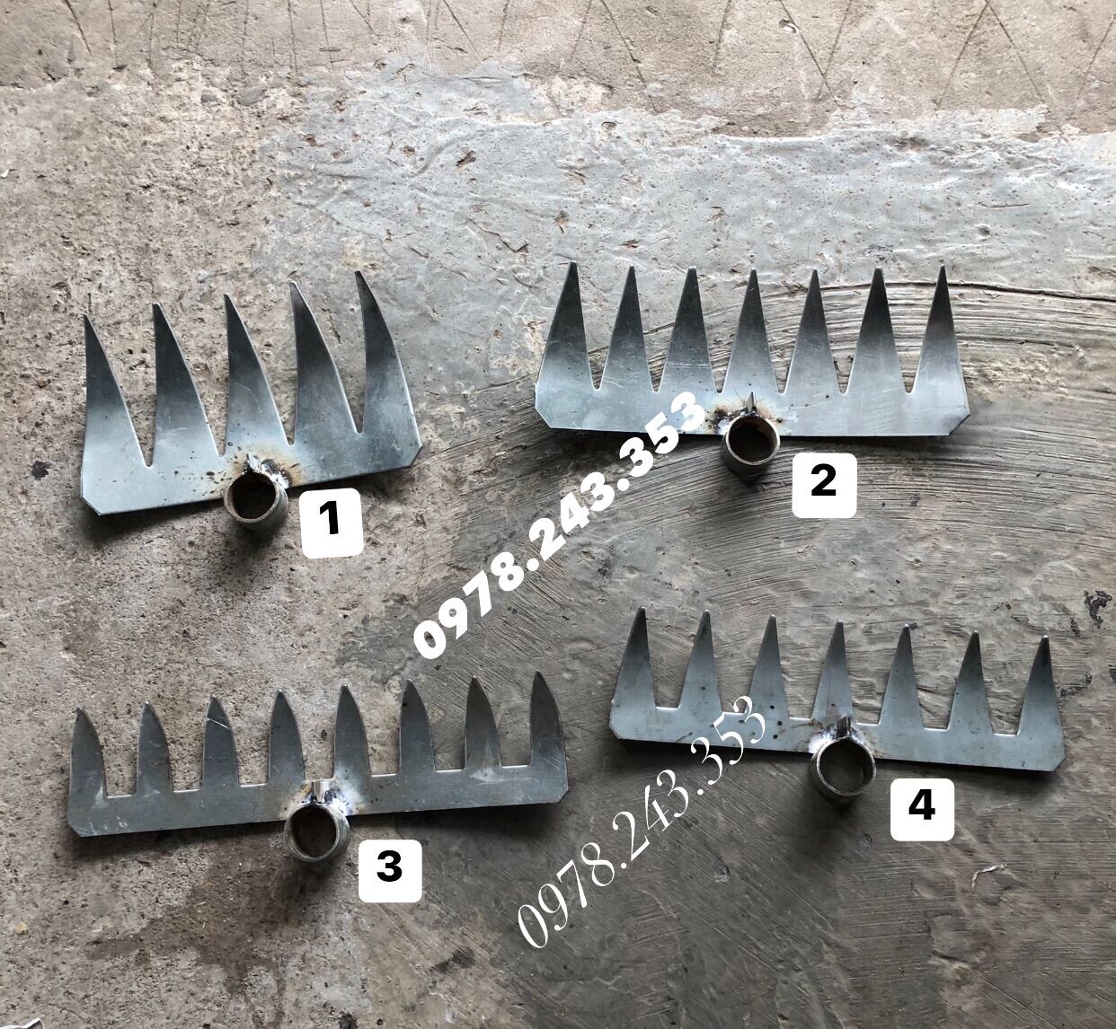5-7-8 Toothed Hoe for Making Strong, Thick Beds of Soil