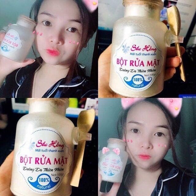 BỘT RỬA MẶT DƯỠNG DA KIỀM DẦU NGĂN NGỪA MỤN