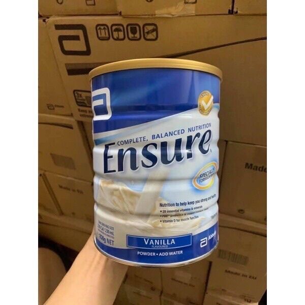 Sữa ensure úc 850g date 11/2024