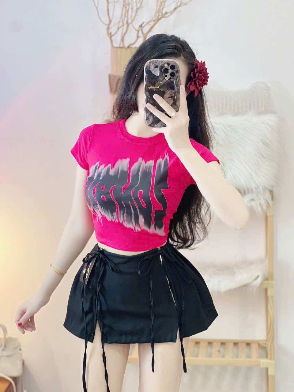 ẢO THUN CROPTOP (ảnh thật)