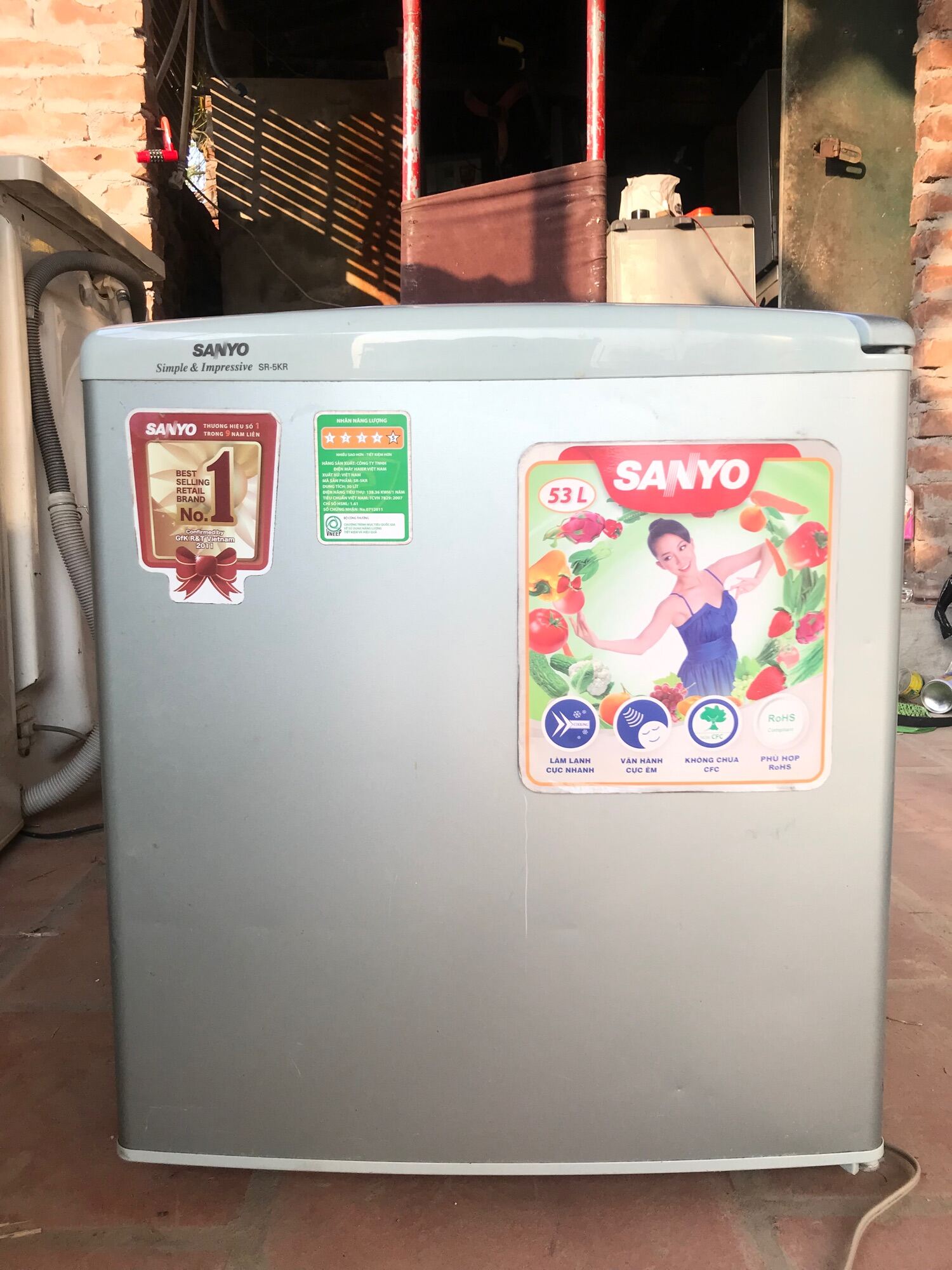 Tủ lạnh mini 50 lít sanyo cũ