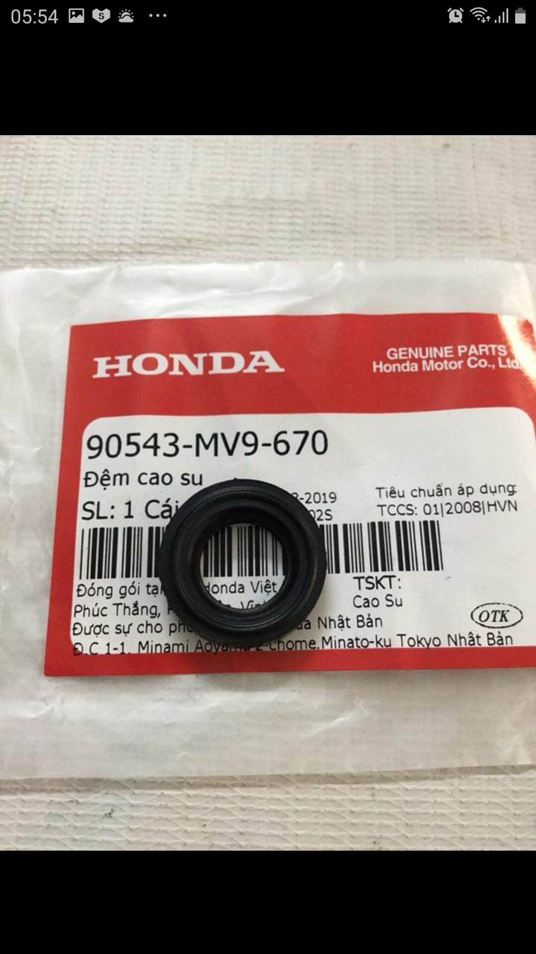 Phớt ốc nắp chao sh ý 150 - 300i