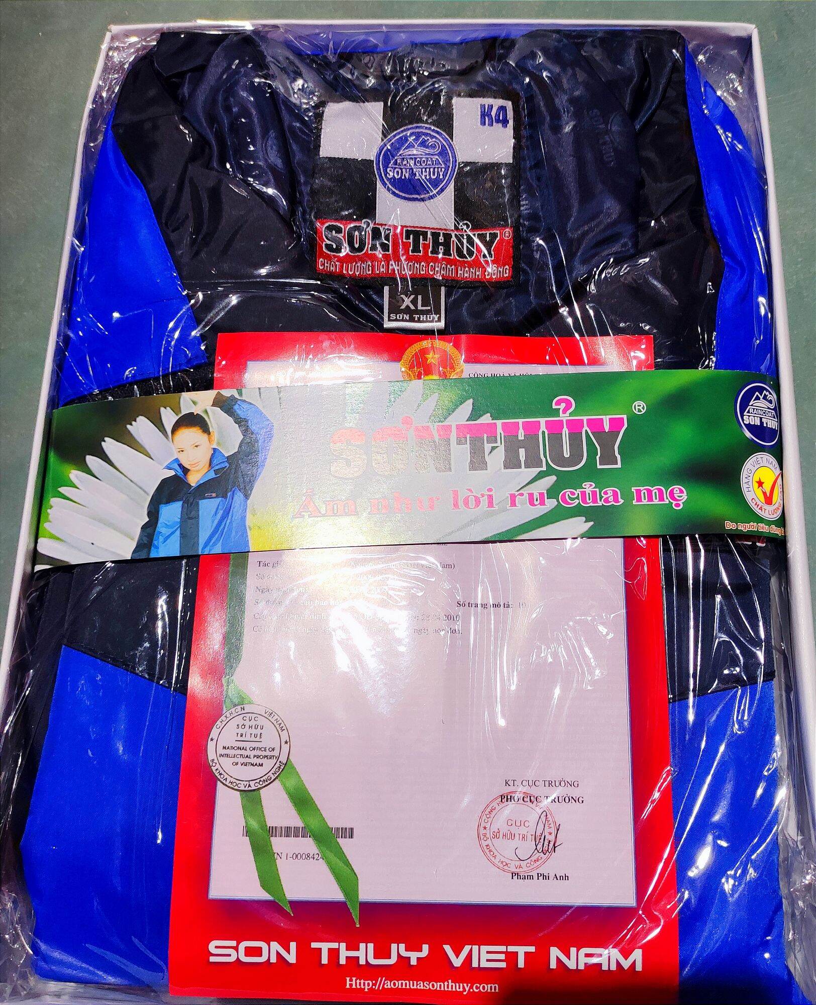 Bộ áo mưa Sơn Thủy K4