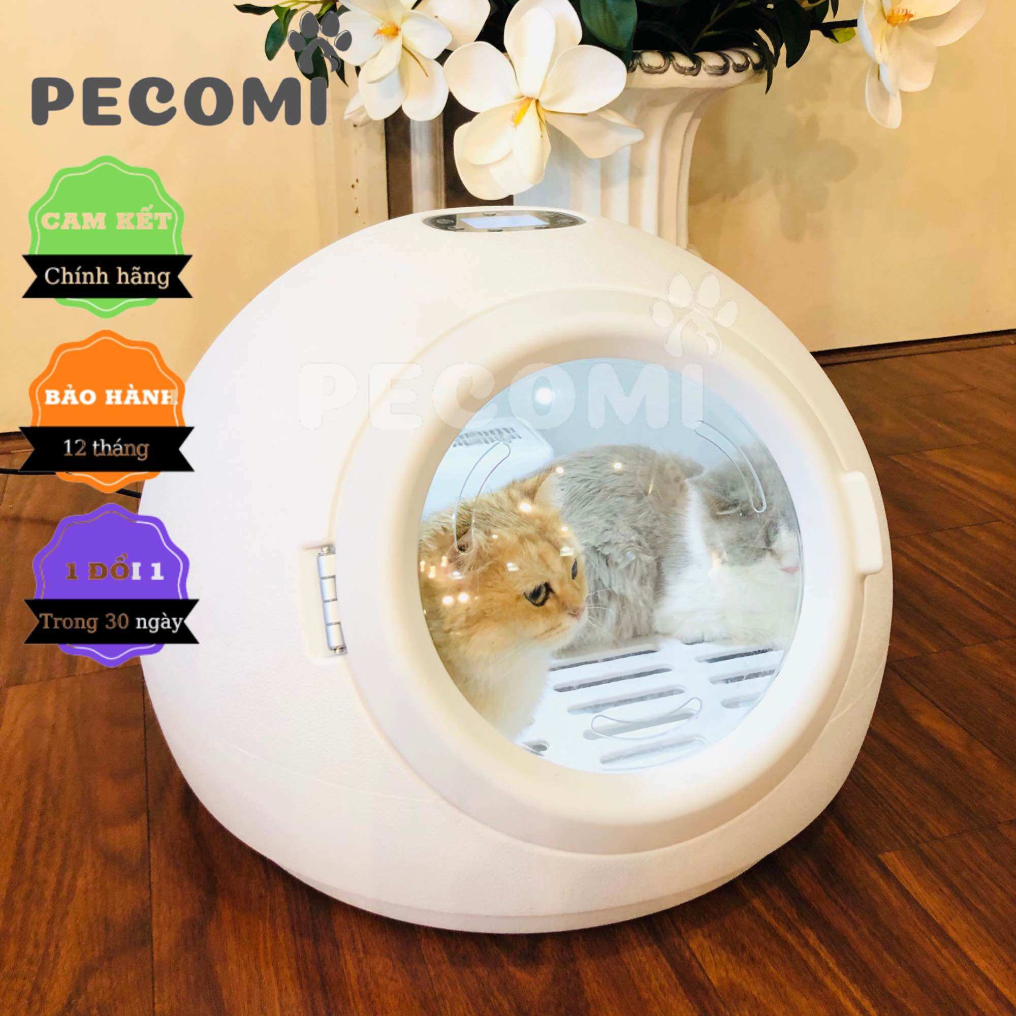 Lồng Chuồng Hộp Sấy Thú Cưng Chó Mèo Chuyên Dụng Papifeed