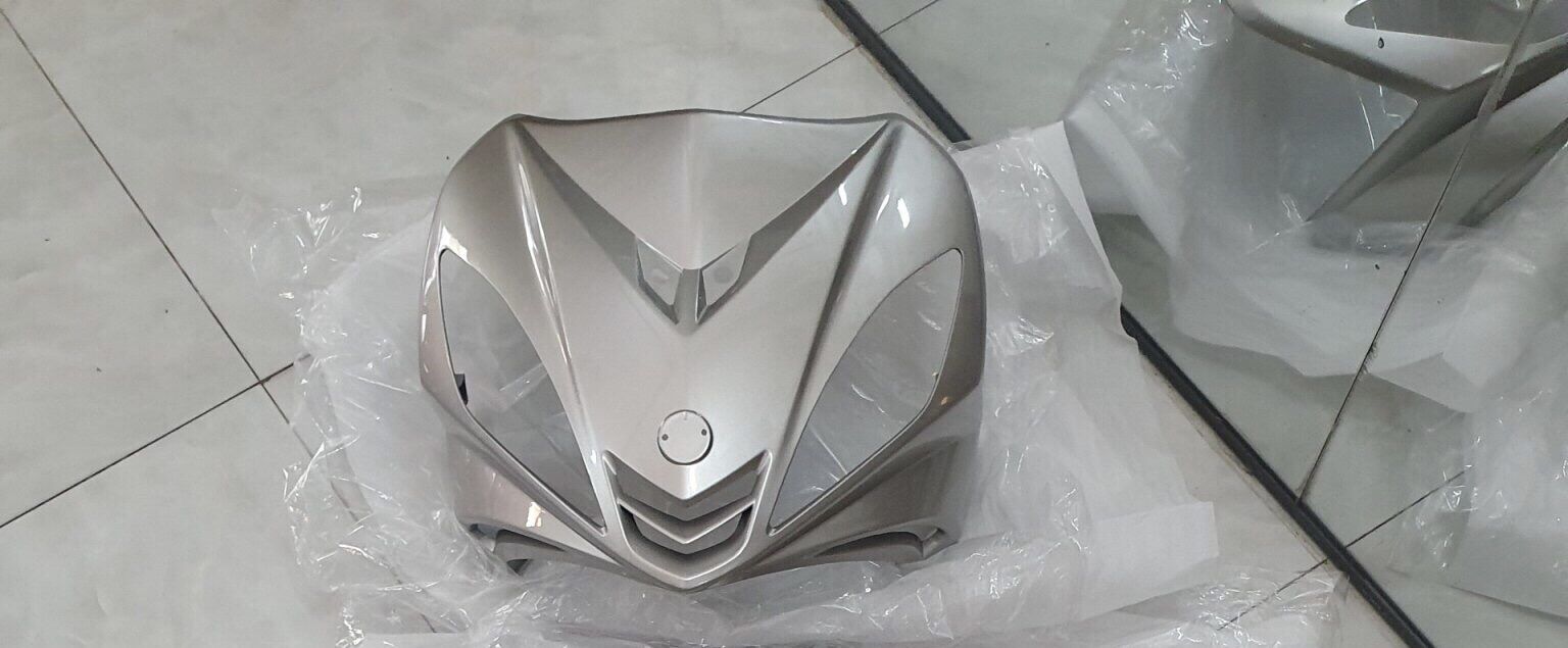 Mặt Nạ Xe Ex135 2006 - 2010 Chính Hãng Yamaha (màu bạc)