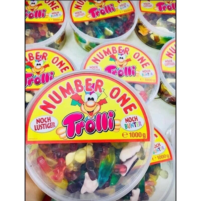 (3 Loại) Kẹo Dẻo Trolli Number One của Đức