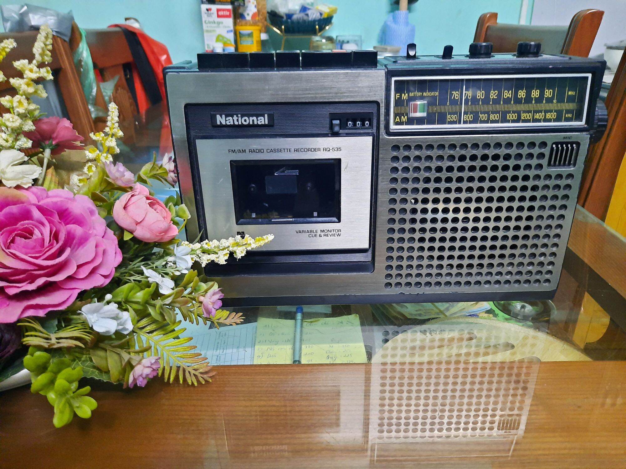 radio cassette National RQ-535