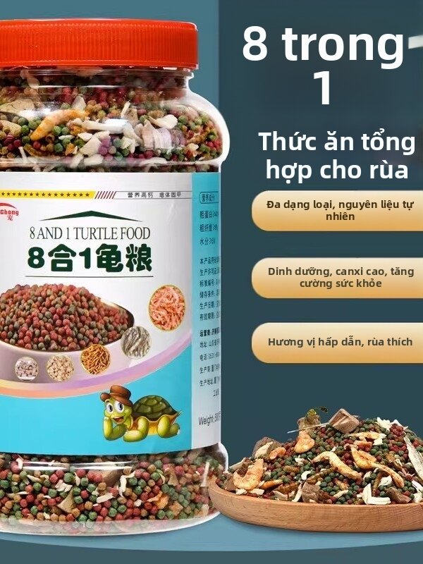 Loolecondera | Thức Ăn Rùa Dinh Dưỡng Từ Cá Và Tôm