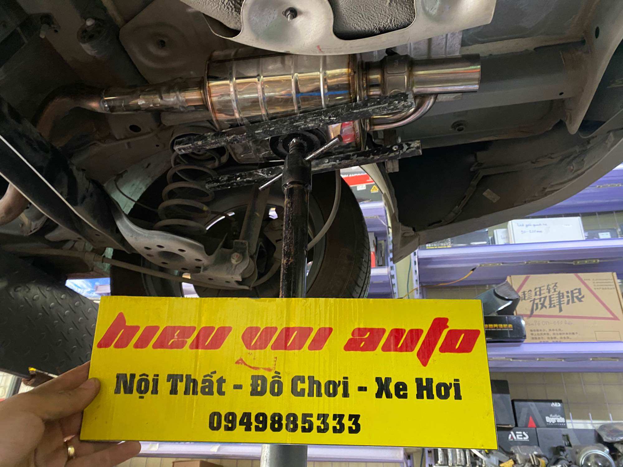 Bầu Pô đơn ON-OFF hơi máy