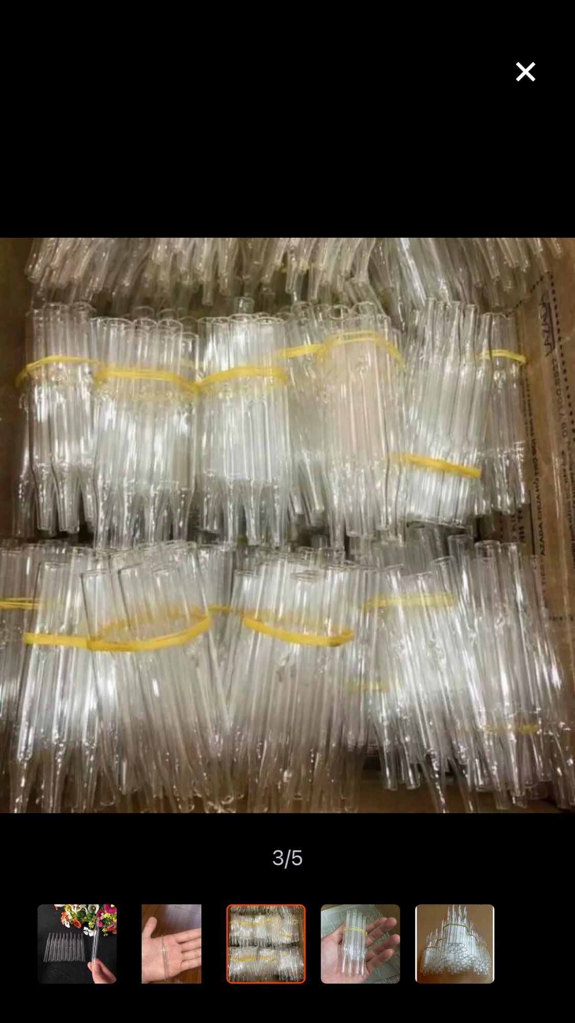 100 Ống hút mụn dùng trong spa ( loại dày )