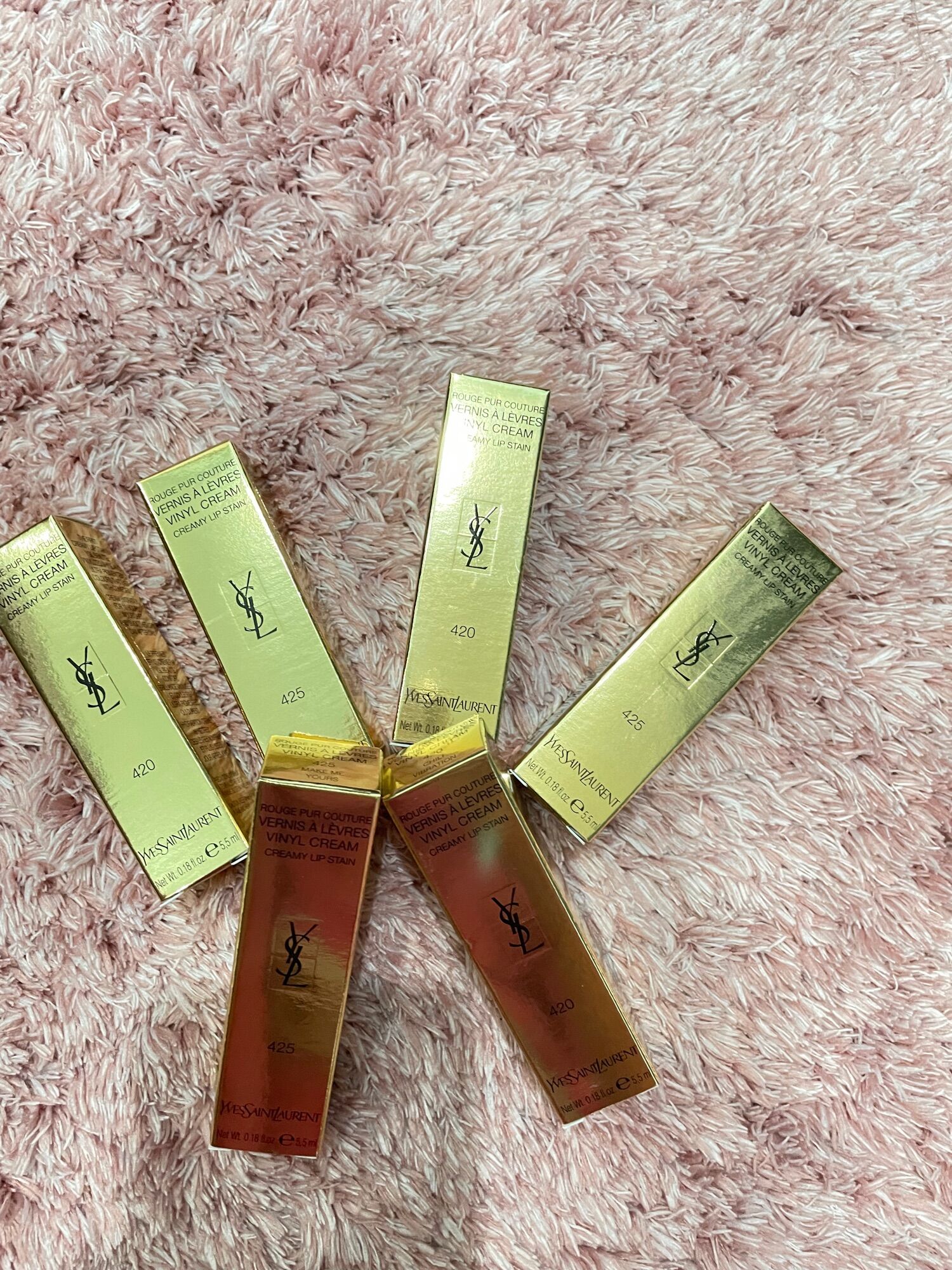 [Trả order] Son Y S L Vinyl cream