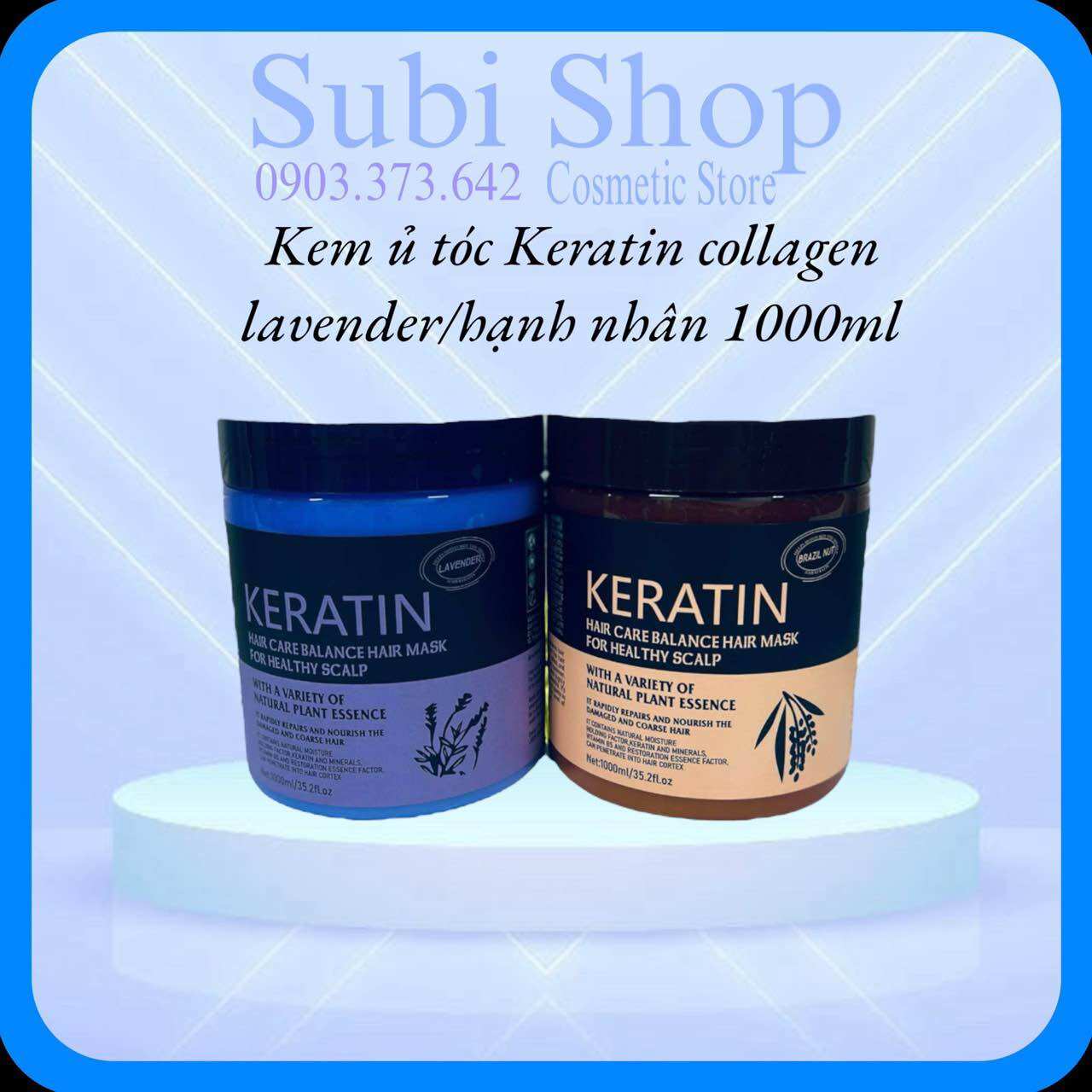 Kem ủ tóc KERATIN COLLAGEN 1000ML