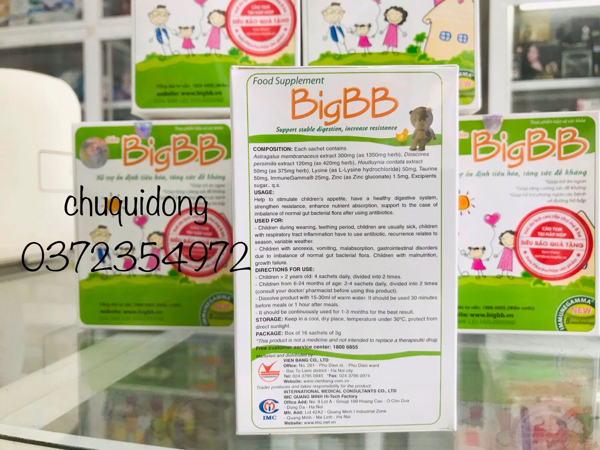 [HCM]Cốm ăn ngon Big BB hộp 16 gói