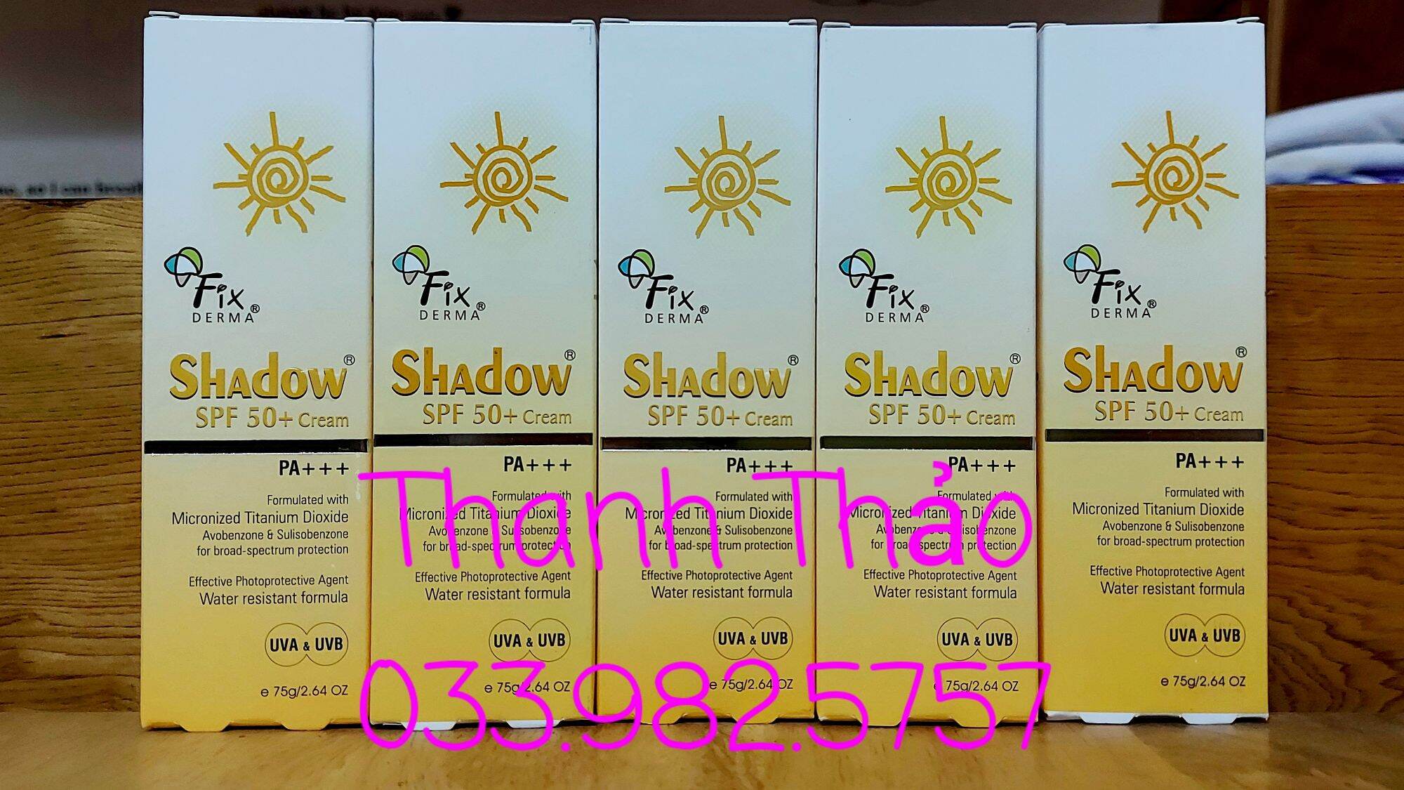 Kem Chống Nắng Fixderma Shadow SPF 50+ Cream (75g)