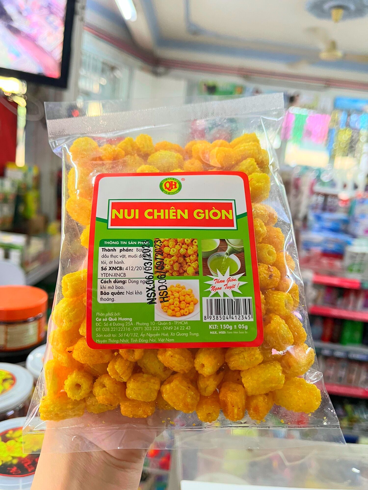 Nui chiên giòn - 150gram