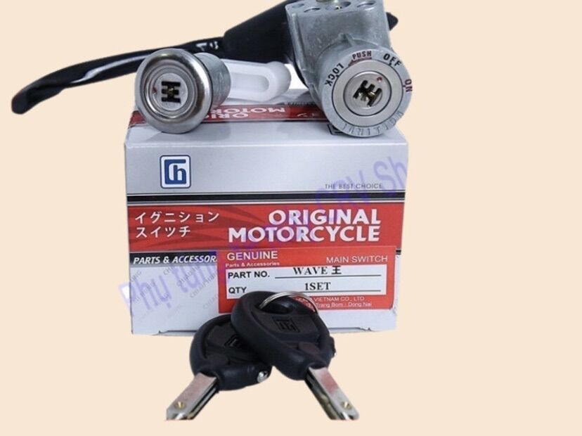 Ổ khoá xe wave,dream,wave 110,wave nhỏ,rs,s110,alpha,thái,50cc,100