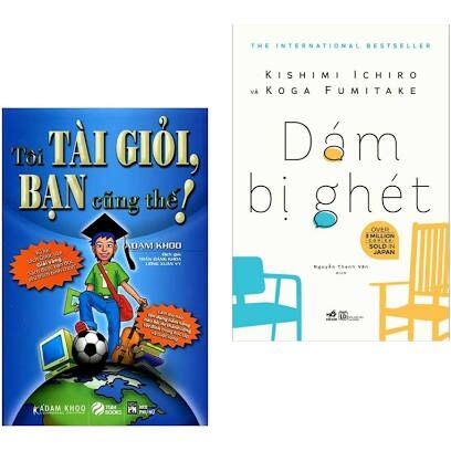 Combo sách tôi tài giỏi, bạn cũng thế + dám bị ghét