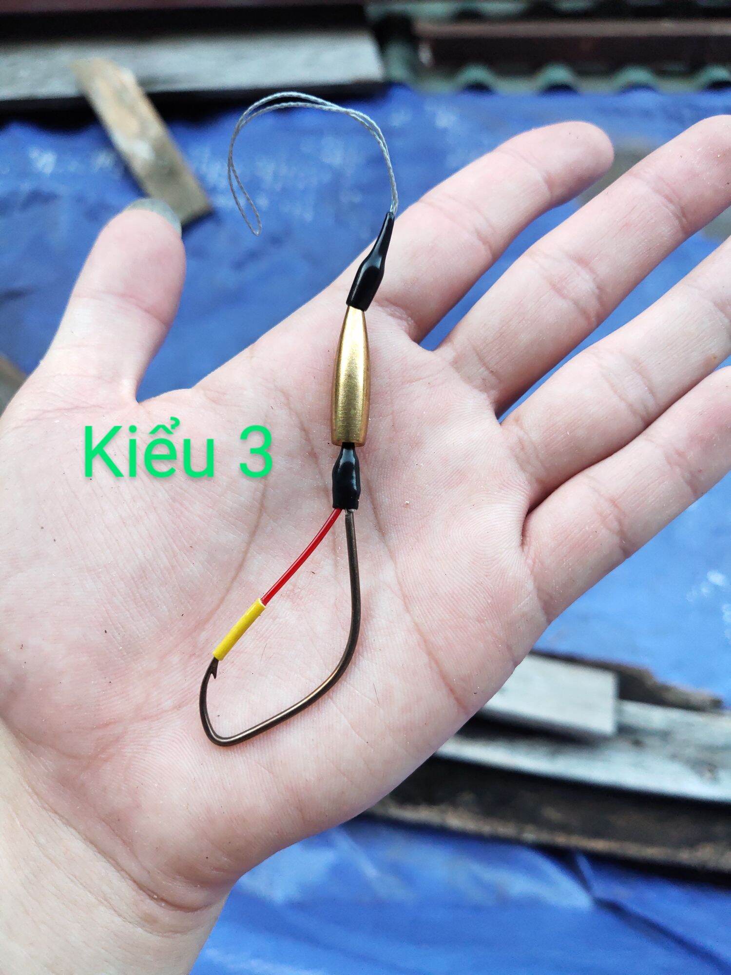Lưỡi móc nhái thật Ar15