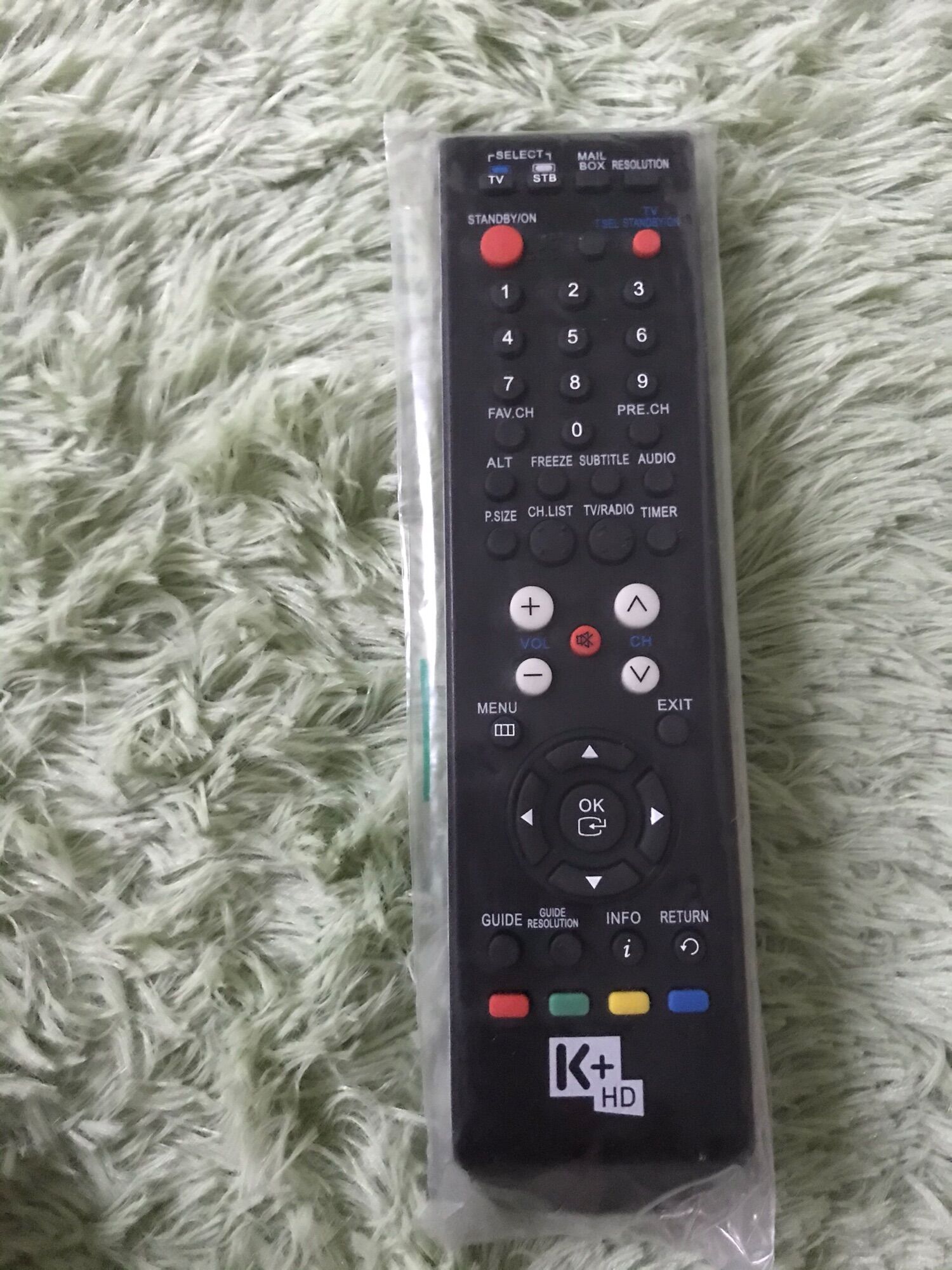 [HCM]Remote điều khiển đầu thu K+ HD