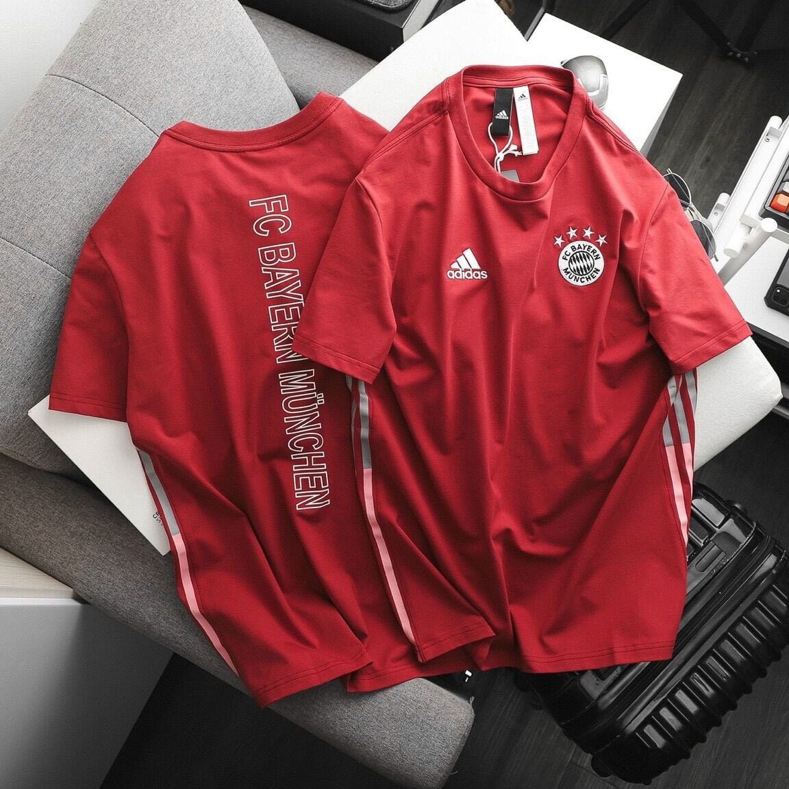 Áo thun ngắn tay Adidass Bayern Munchen full tag cod
