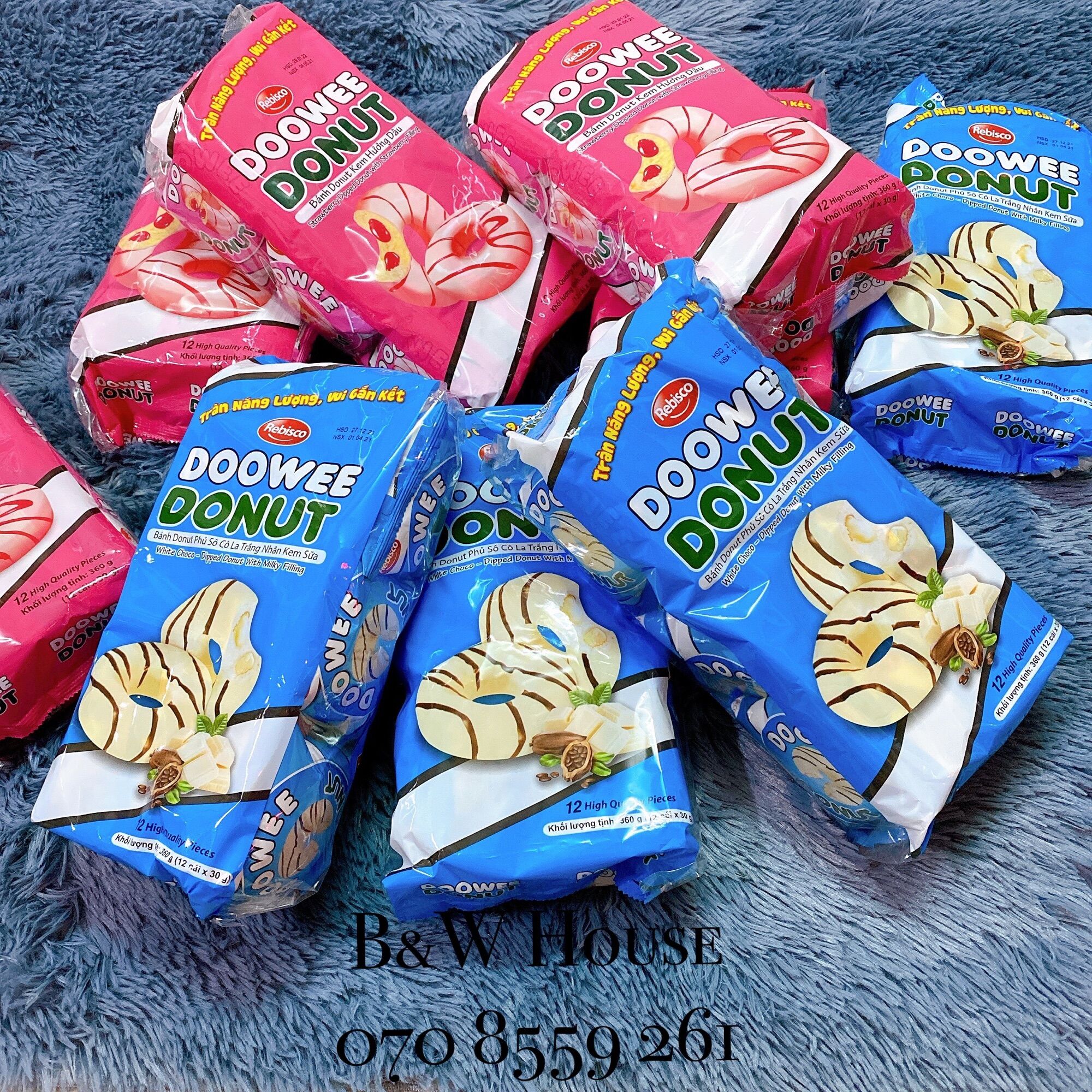 [HCM]Bánh Doowee  Donut 360g ( 12 x 30g )