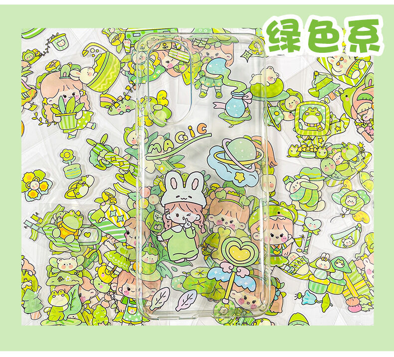 Set 100 tấm hình dán sticker pet chống thấm nước