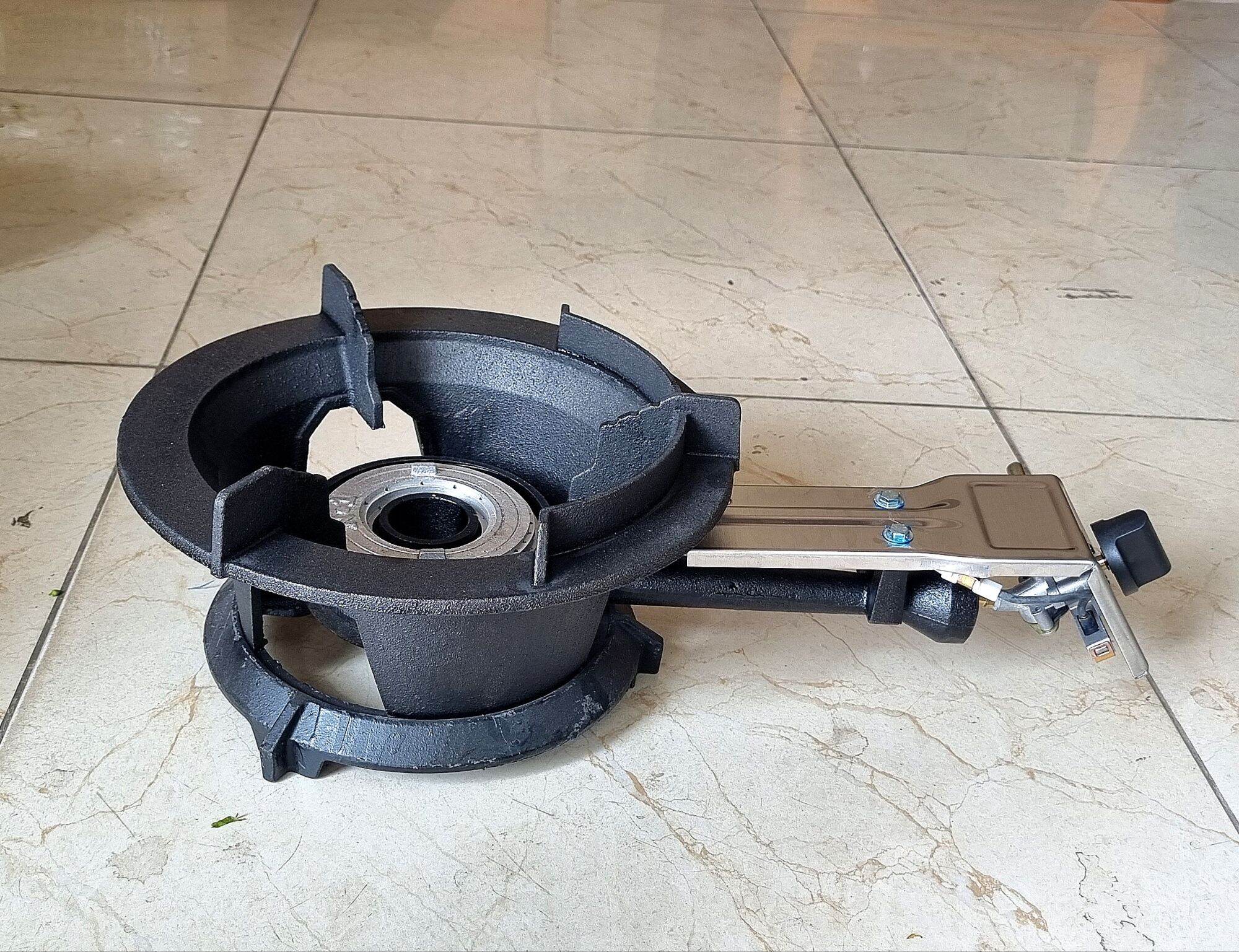 Bếp biogas đơn cỡ lớn, đánh lửa tự động chính hãng cty Hùng Vương ảnh thật