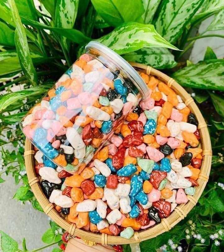 Kẹo Socola Sỏi Rock hũ 500gr cực ngon