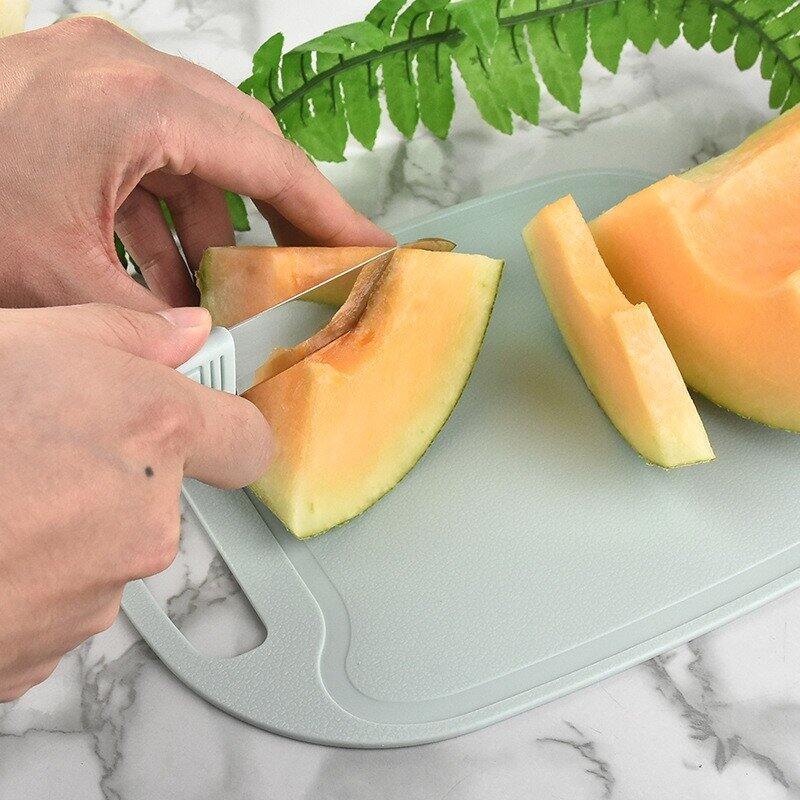 (HCM_ Hàng sẵn) Set 4 món dao , kéo , nạo kèm thớt