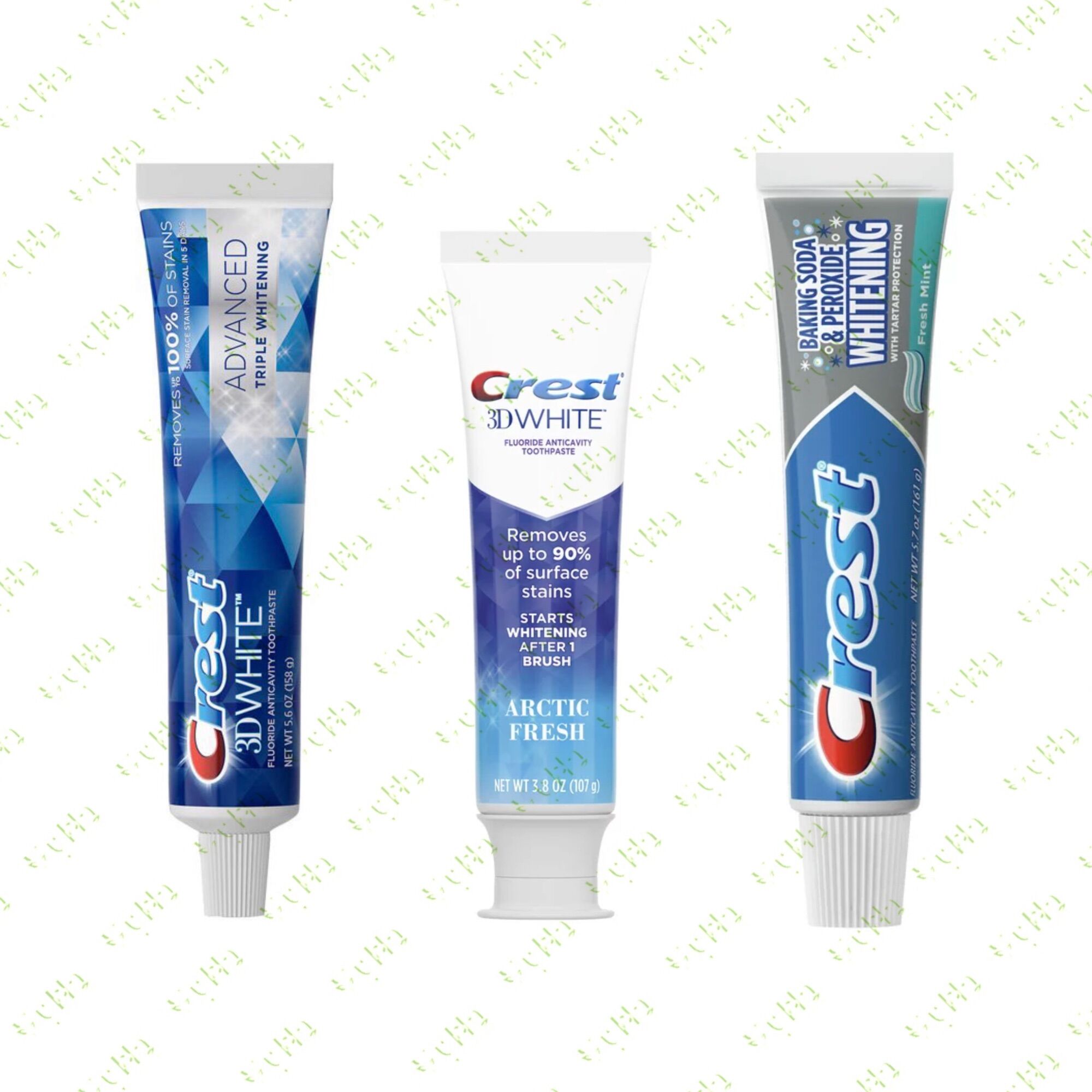 - kem đánh răng crest 3d white của mỹ