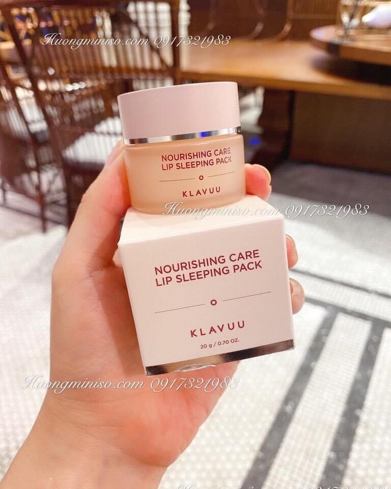 Ủ dưỡng môi Klavuu Hàn Quốc 20gr