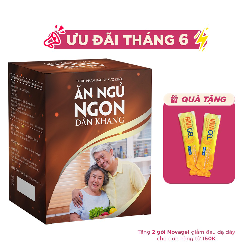 Viên uống hỗ trợ ăn ngủ ngon