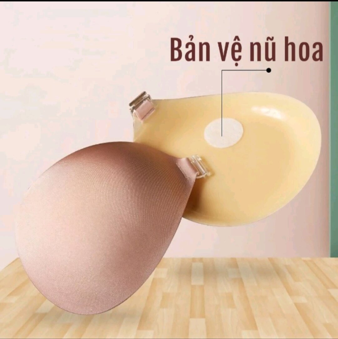 Áo Dán Nâng Ngực Siêu Độn Dày 5cm Silicon Siêu Dính