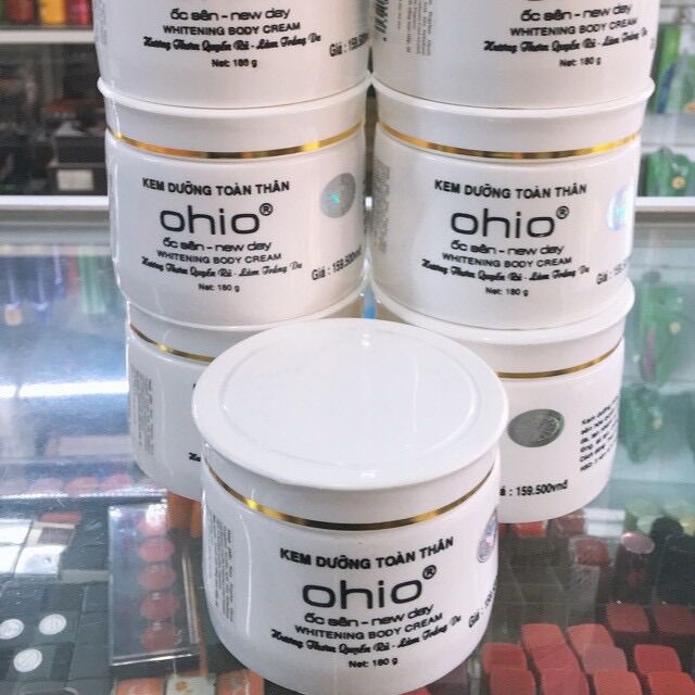Kem Dưỡng Trắng Body Ohio 150g