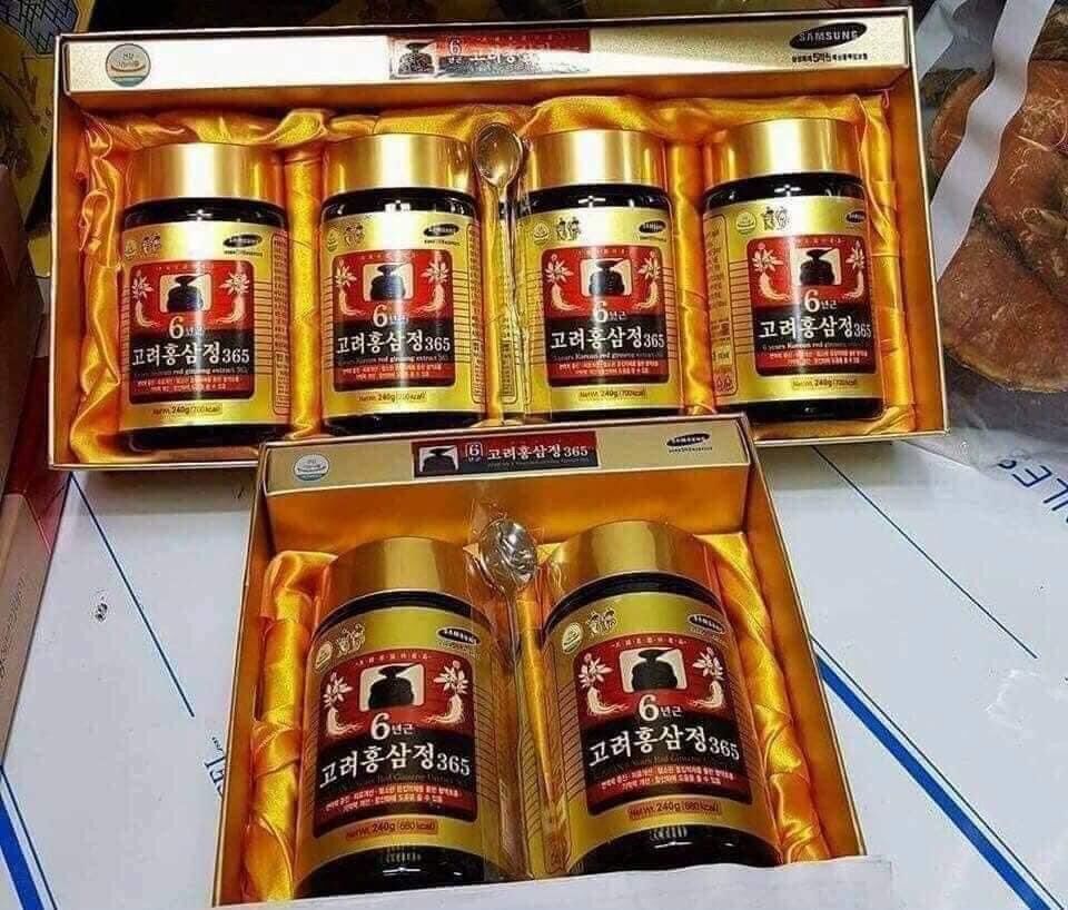 Cao Hồng Sâm 365 Hàn Quốc - Nhân Sâm 6 tuổi Hàn Quốc