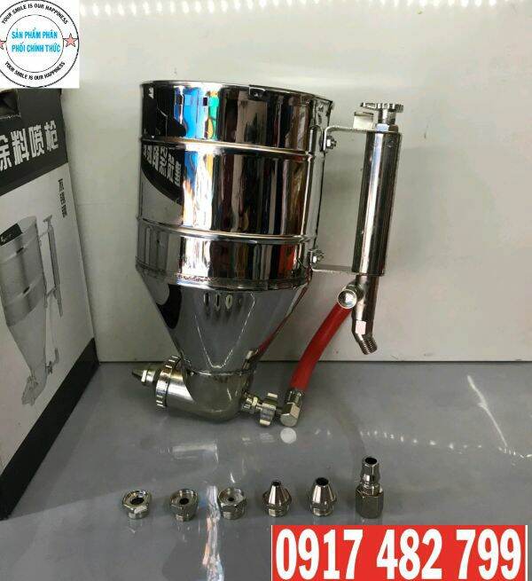 Dụng cụ phun gai phun gấm làm sần tường